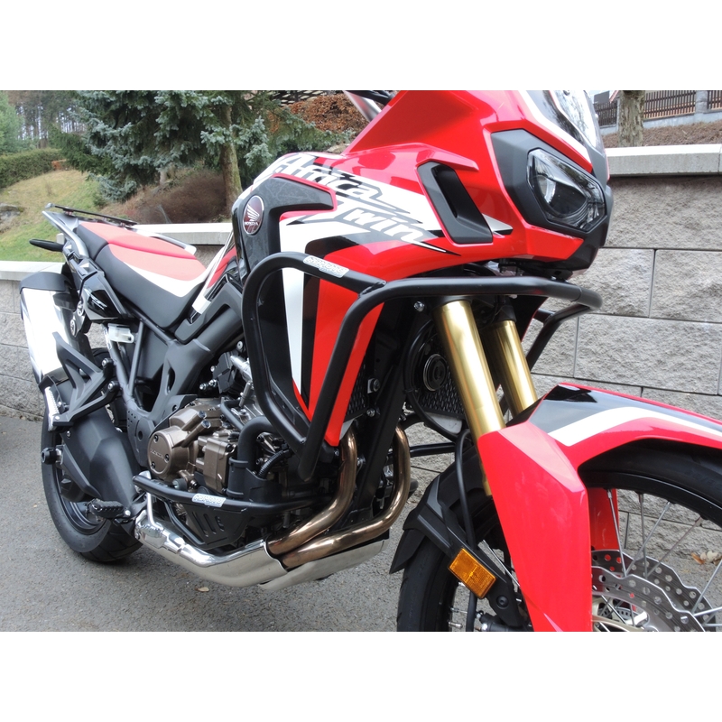 Ochrana motora RDMOTO čierna horný + spodný pre HONDA CRF 1000 L Africa Twin 2016-2018