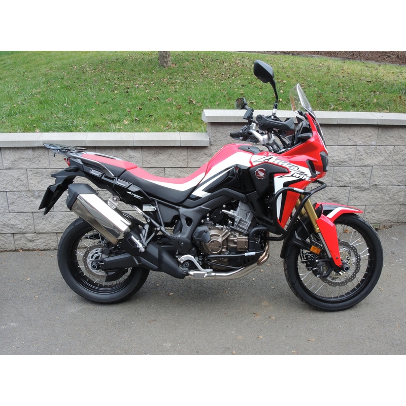 Ochrana motora RDMOTO čierna horný + spodný pre HONDA CRF 1000 L Africa Twin 2016-2018