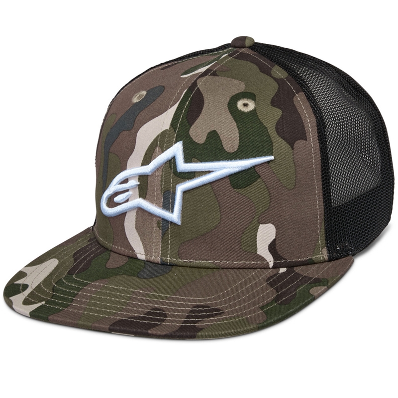 Šiltovka Alpinestars Corp zelená camo-čierna