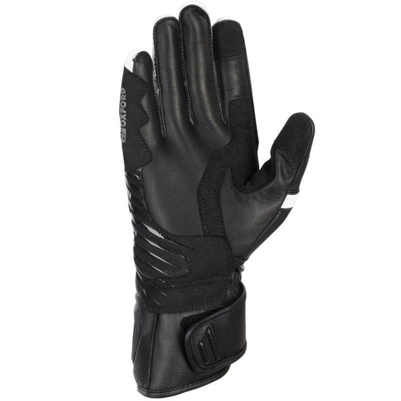 Rukavice na motorku Oxford RP-5 3.0 čierne-biele