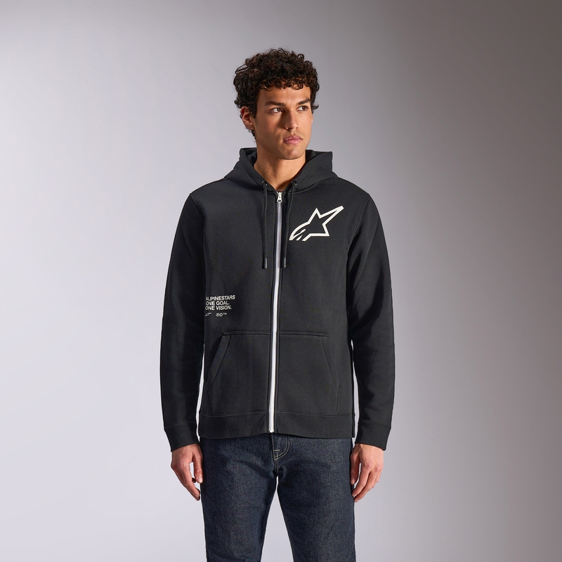 Mikina Alpinestars Transverse Hoodie čierna