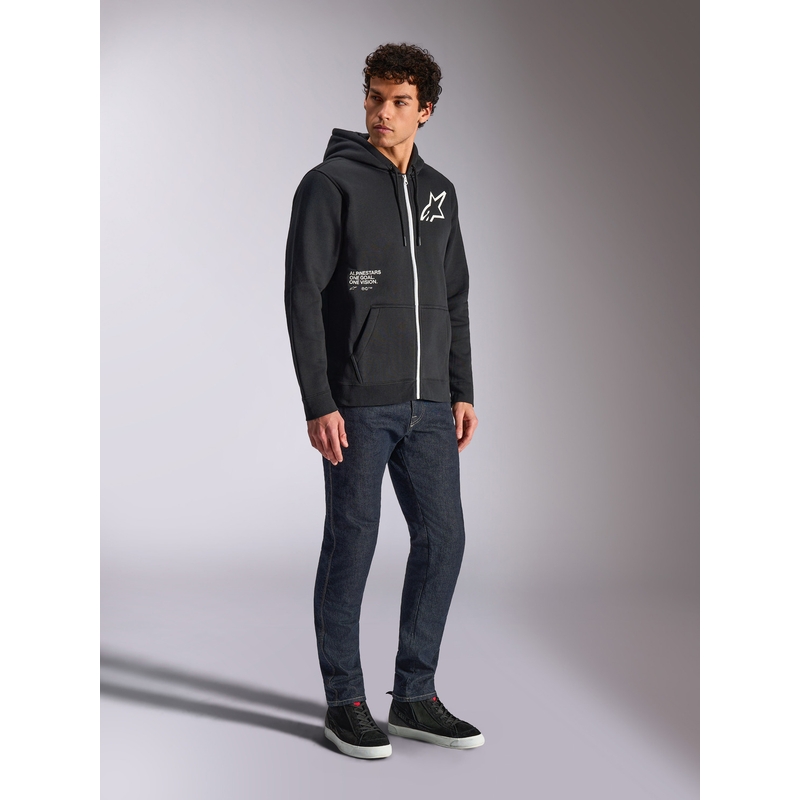 Mikina Alpinestars Transverse Hoodie čierna