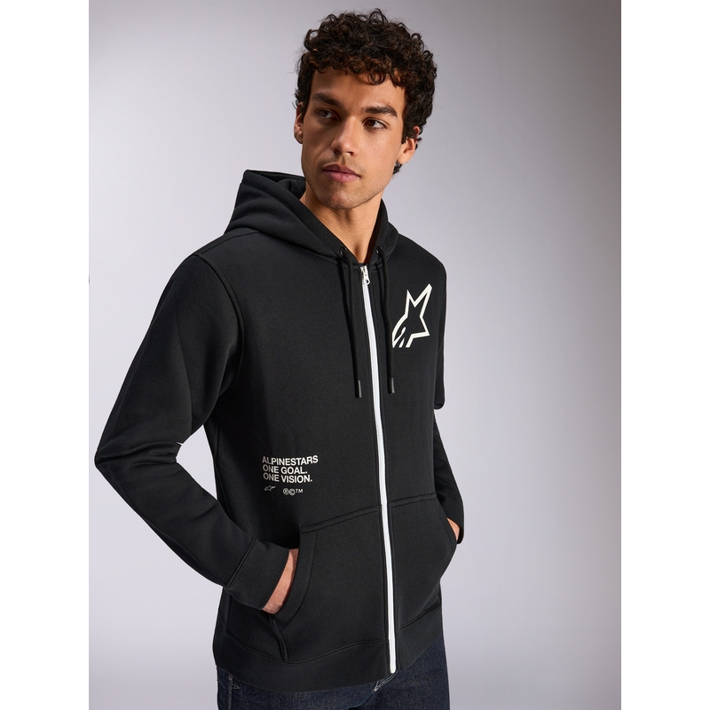 Mikina Alpinestars Transverse Hoodie čierna