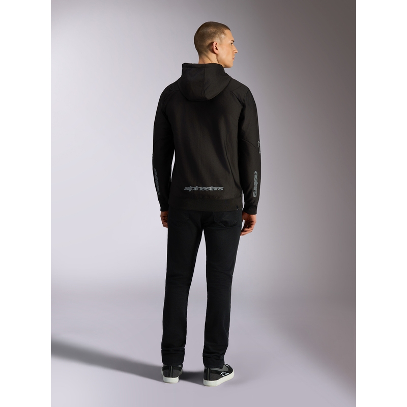 Mikina Alpinestars Sessions 3 Hoodie čierno-šedá