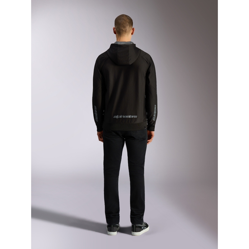 Mikina Alpinestars Sessions 3 Hoodie čierno-šedá