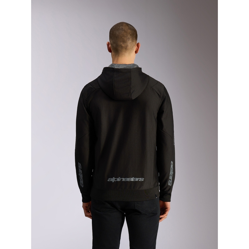 Mikina Alpinestars Sessions 3 Hoodie čierno-šedá