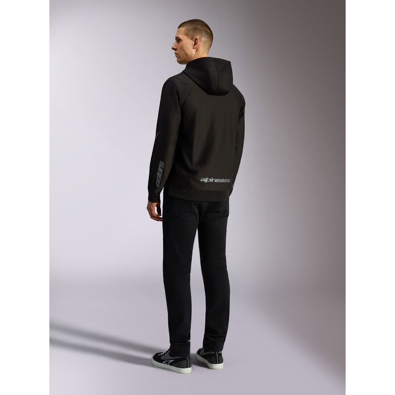 Mikina Alpinestars Sessions 3 Hoodie čierno-šedá