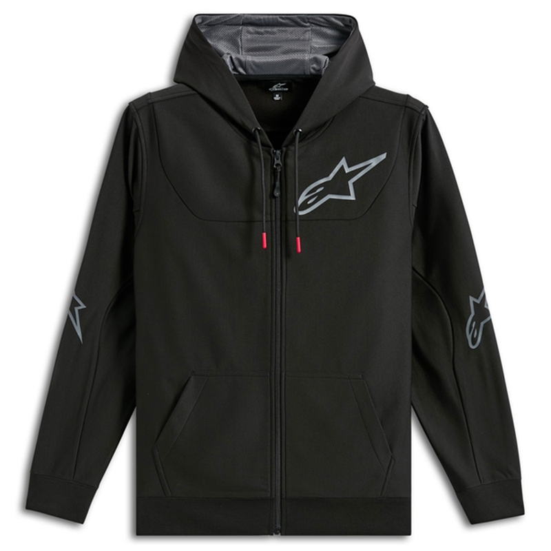 Mikina Alpinestars Sessions 3 Hoodie čierno-šedá