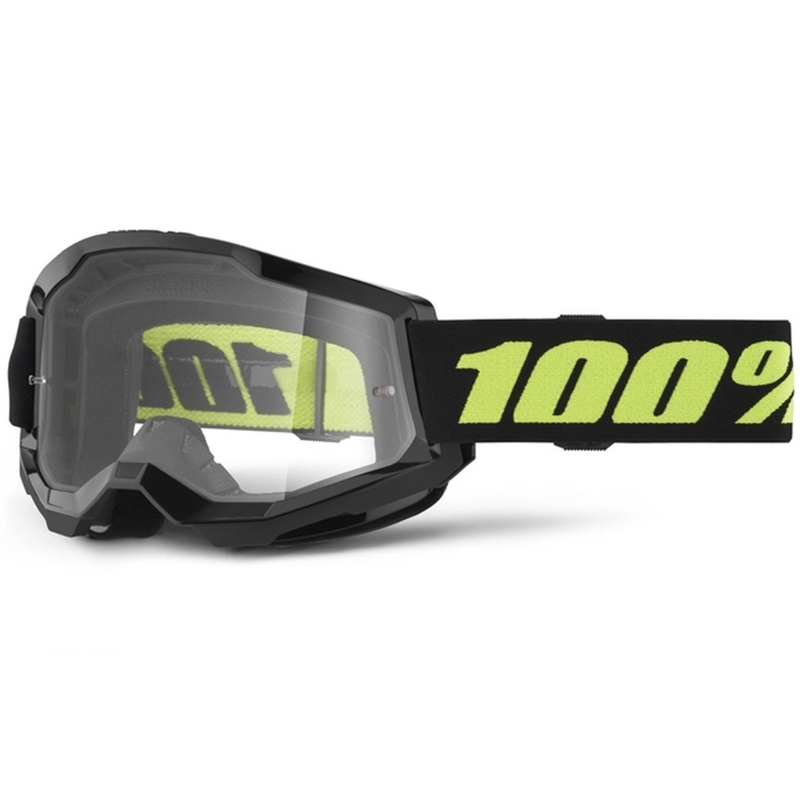 Motokrosové okuliare 100 % STRATA 2 New Solar (číre plexisklo)