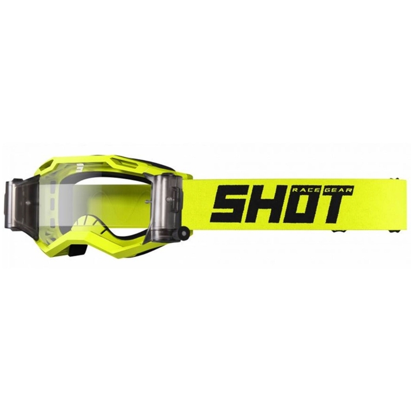 Motokrosové okuliare Shot Assault 2.0 Solid Roll-Off fluorescenčno žlté