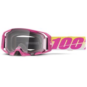 Motokrosové okuliare 100% ARmatic Sellars s čírym plexisklom