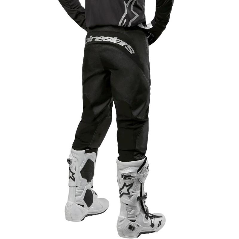 Motokrosové nohavice Alpinestars Fluid Graphite čierno-strieborné