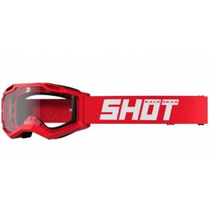 Motokrosové okuliare Shot Assault 2.0 Solid červené