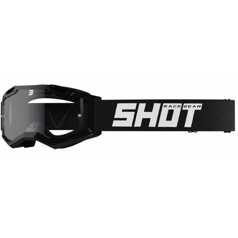 Motokrosové okuliare Shot Assault 2.0 Solid Enduro čierne