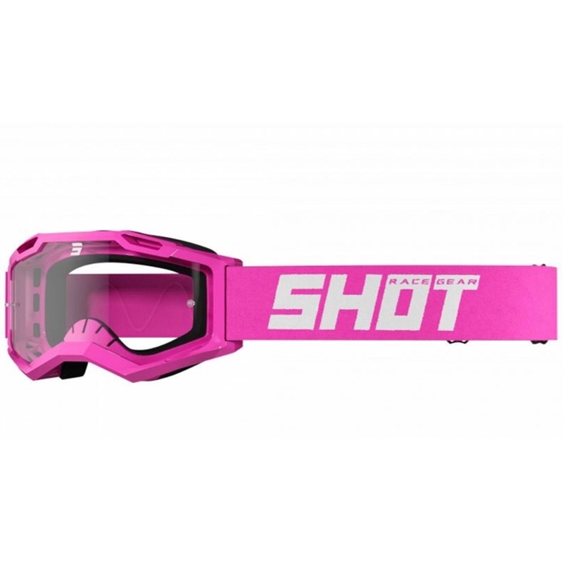 Motokrosové okuliare Shot Assault 2.0 Solid fluorescenčno ružové