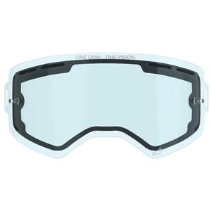Plexisklo pre okuliare Alpinestars Supertech dvojité antifog modré