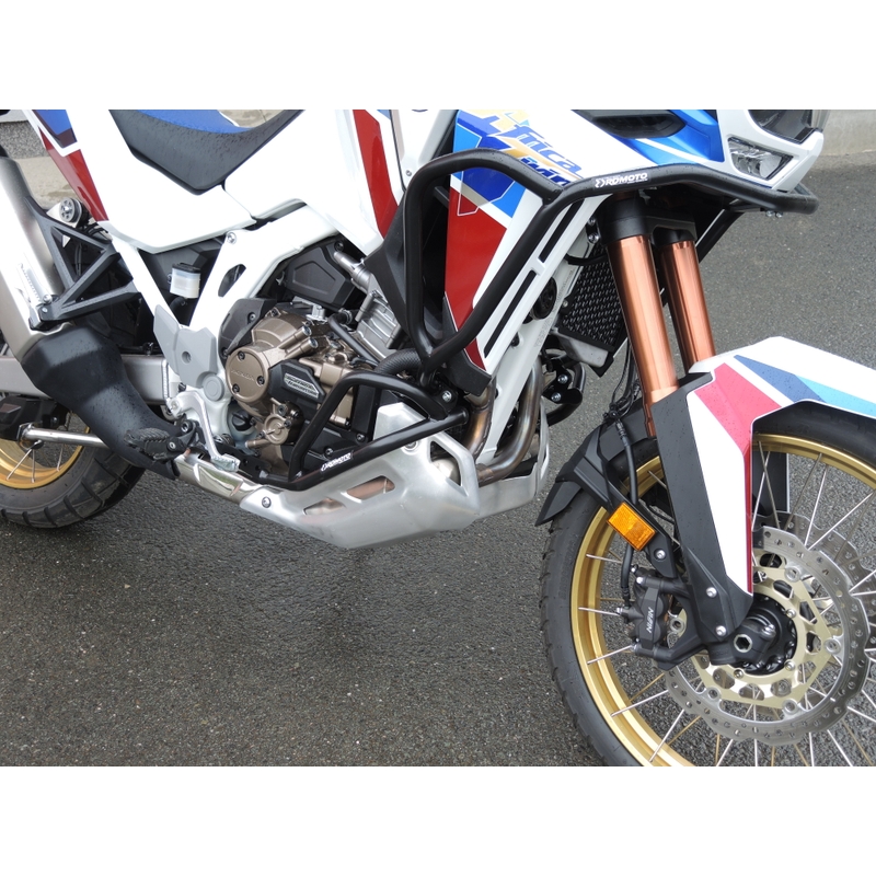 Ochrana motora RDMOTO čierna horný + spodný pre HONDA CRF 1100 L Africa Twin 2020-2023