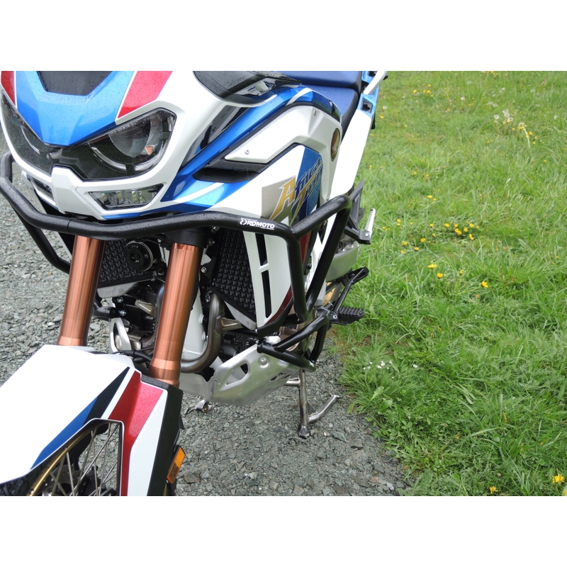 Ochrana motora RDMOTO čierna horný + spodný pre HONDA CRF 1100 L Africa Twin 2020-2023