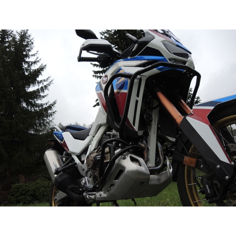 Ochrana motora RDMOTO čierna horný + spodný pre HONDA CRF 1100 L Africa Twin 2020-2023
