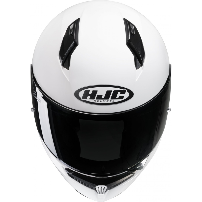 Integrálna prilba na motorku HJC C10 Solid biela - II. akosť