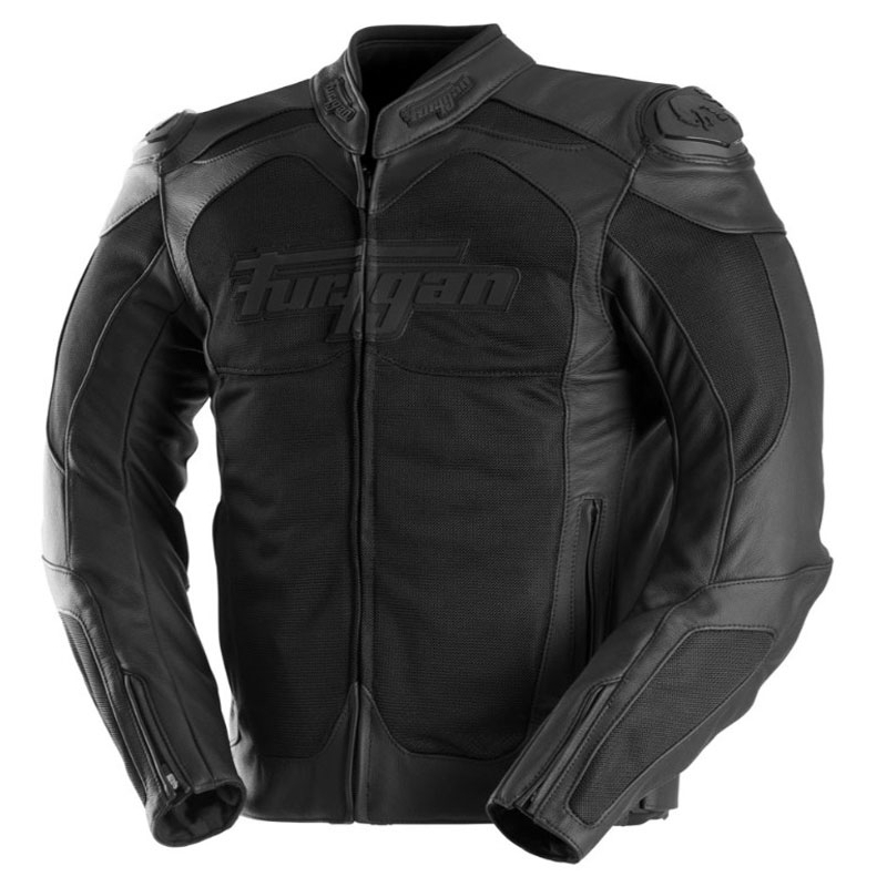 Kožená bunda na motorku Furygan Speed Mesh 3 čierna - II. akosť