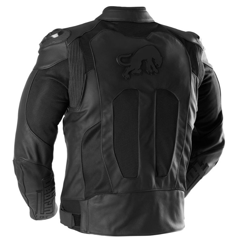 Kožená bunda na motorku Furygan Speed Mesh 3 čierna - II. akosť