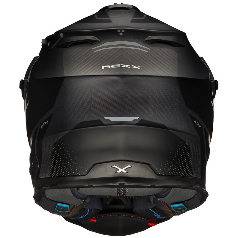 Enduro prilba NEXX X.Wed 2 Vaal Carbon čierna výpredaj - II. akosť
