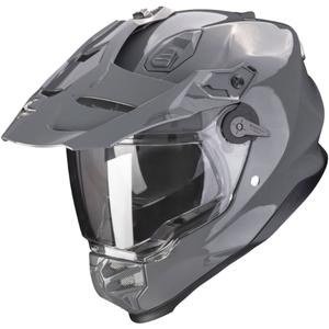 Enduro prilba na motocykel SCORPION ADF-9000 AIR Solid cementovo sivá - II. akosť