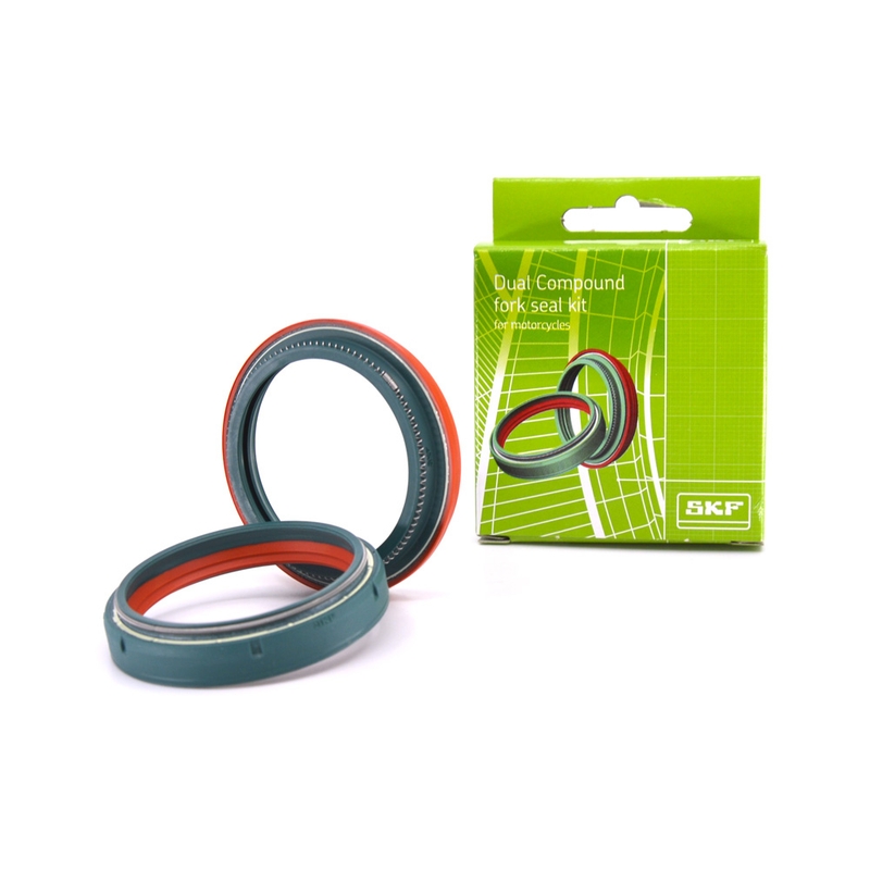 Seals Kit (oil - dust) SKF SHOWA 49 x 60 x 10 / 49 x 60.3 x 5.2 Dual Compound