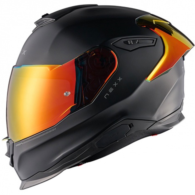 Integrálna prilba na motorku NEXX Y.100R Subsonic matná čierno-červená - II. akosť výpredaj
