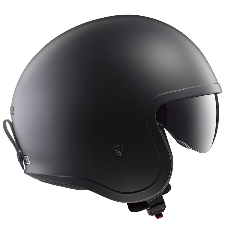 Otvorená helma na motorku LS2 OF599 Spitfire II Solid matná čierna 2 - II. akosť
