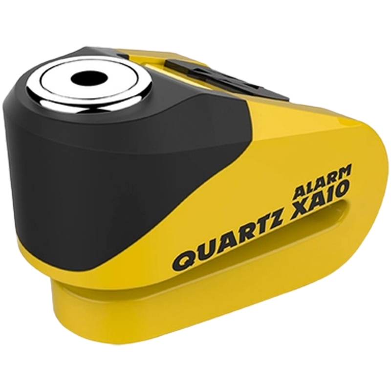 Zámok kotúčovej brzdy Oxford Quartz Alarm XA10 žlto-čierny - II. akosť