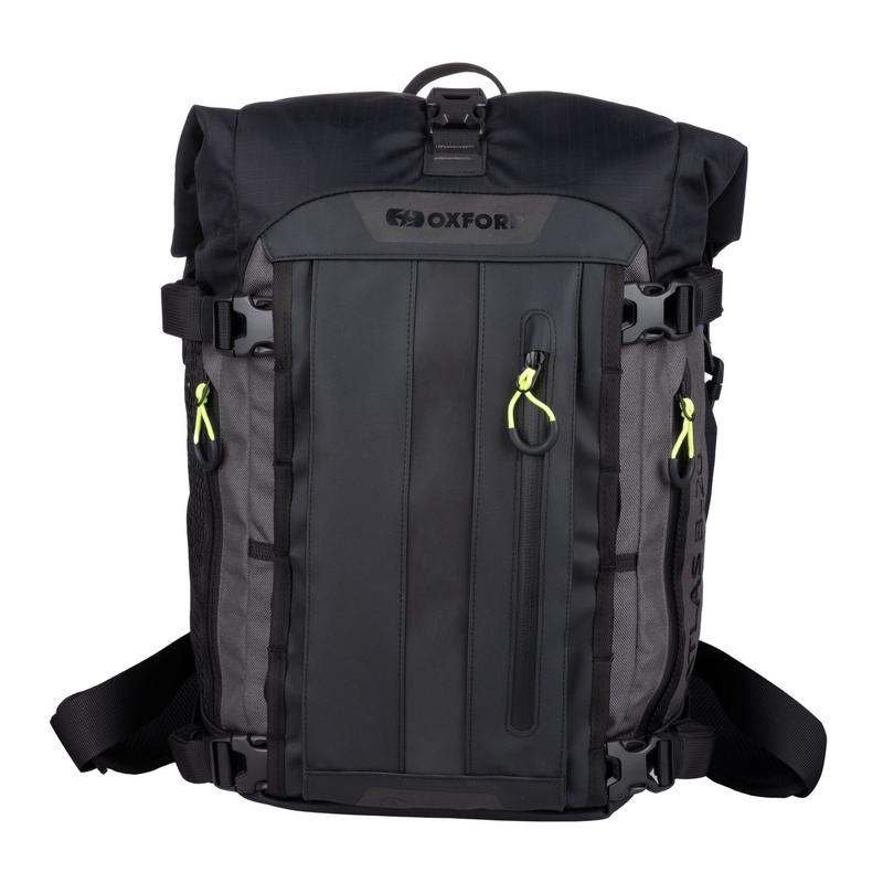 Moto taška Oxford Atlas B-20 Advanced Backpack 20 l šedá - II. akosť