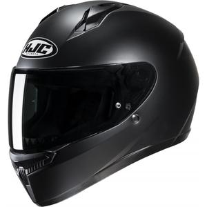 Integrálna prilba na motorku HJC C10 Solid semi flat čierna - II. akosť