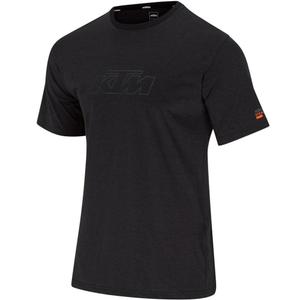 Tričko KTM Essential Stealth tmavo šedé