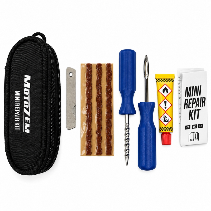 Mini opravný set MotoZem čierny