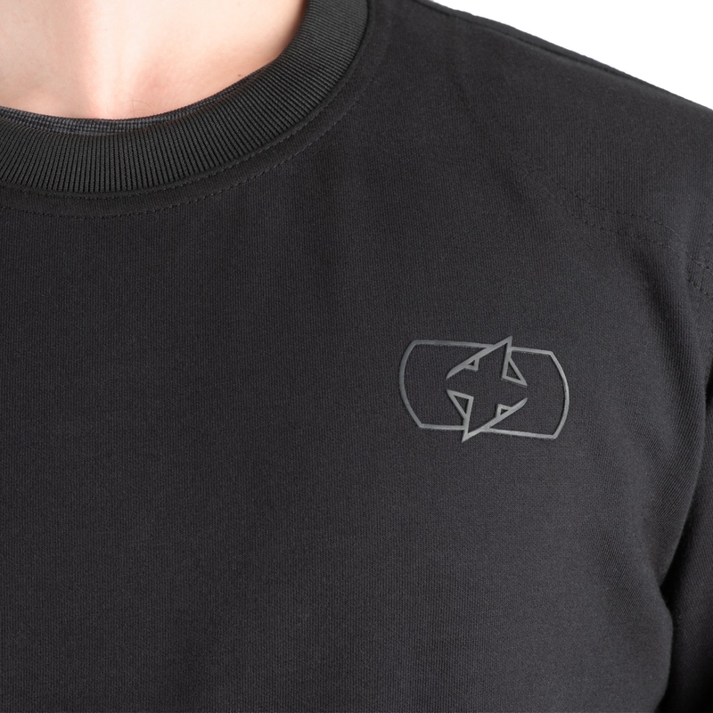 Mikina na motorku Oxford Armoulite AA Sweatshirt čierna