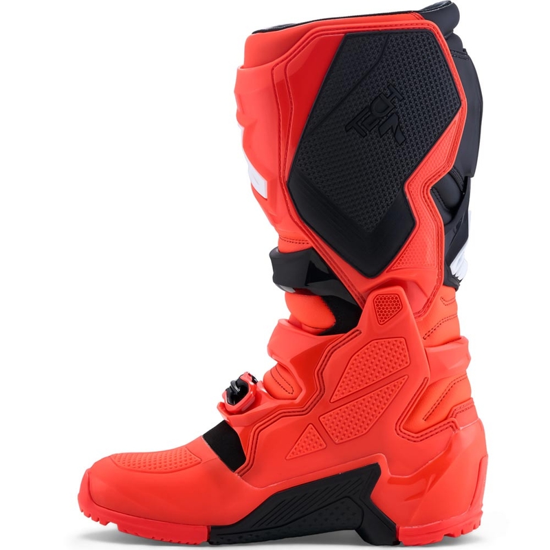 Topánky na motorku Alpinestars TECH 7 Enduro fluo červeno-čierne
