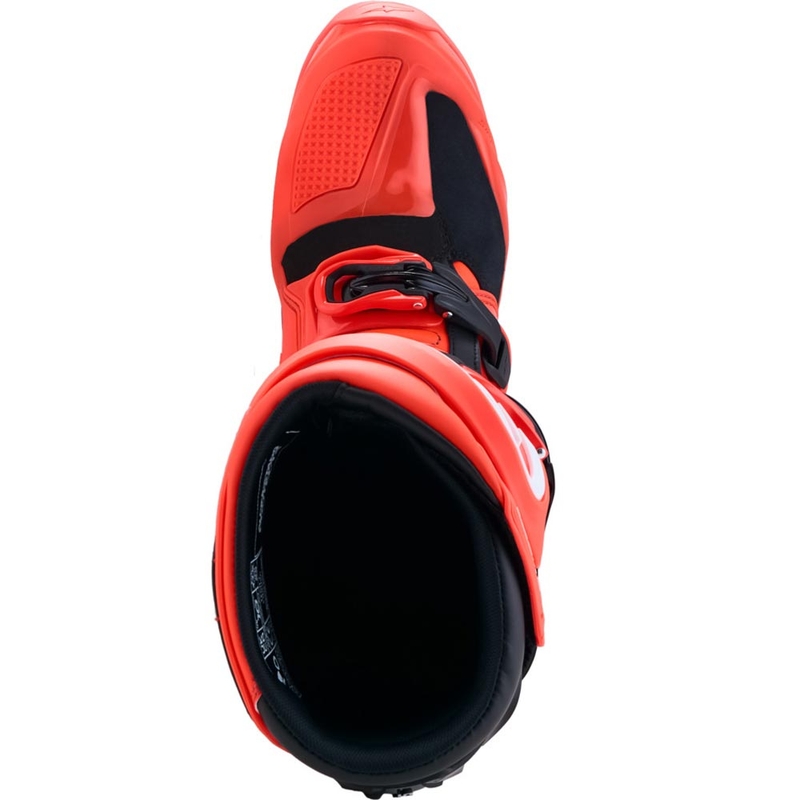 Topánky na motorku Alpinestars TECH 7 Enduro fluo červeno-čierne