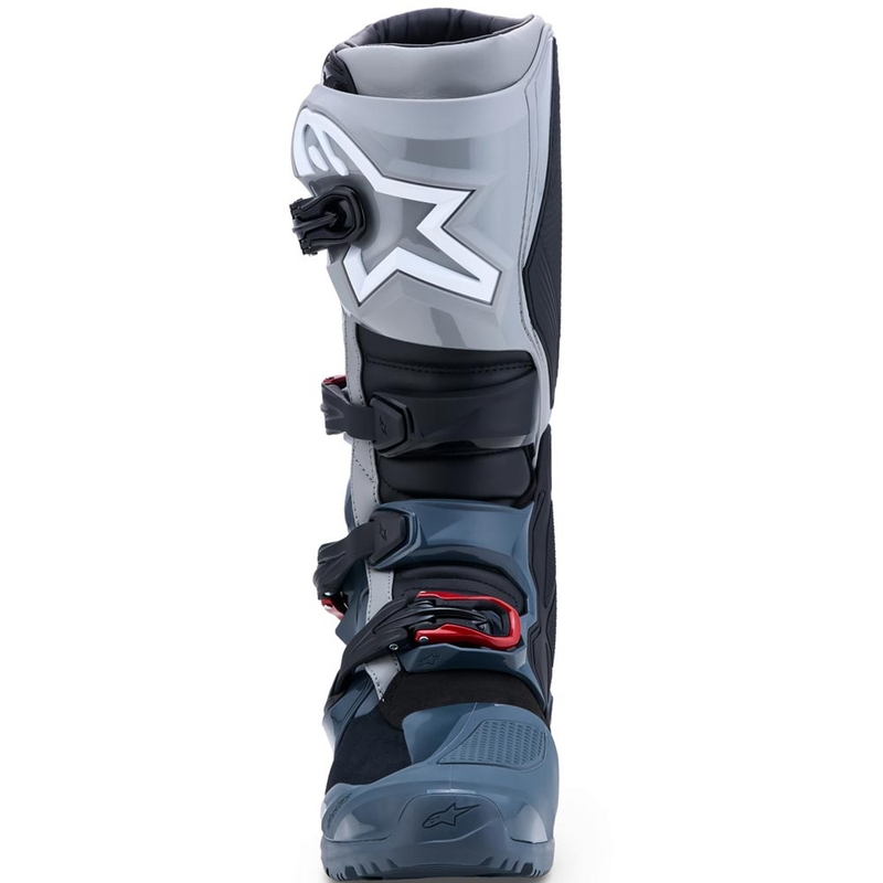 Topánky na motorku Alpinestars TECH 7 Enduro Drystar tmavo šedo-svetlo šedo-červené