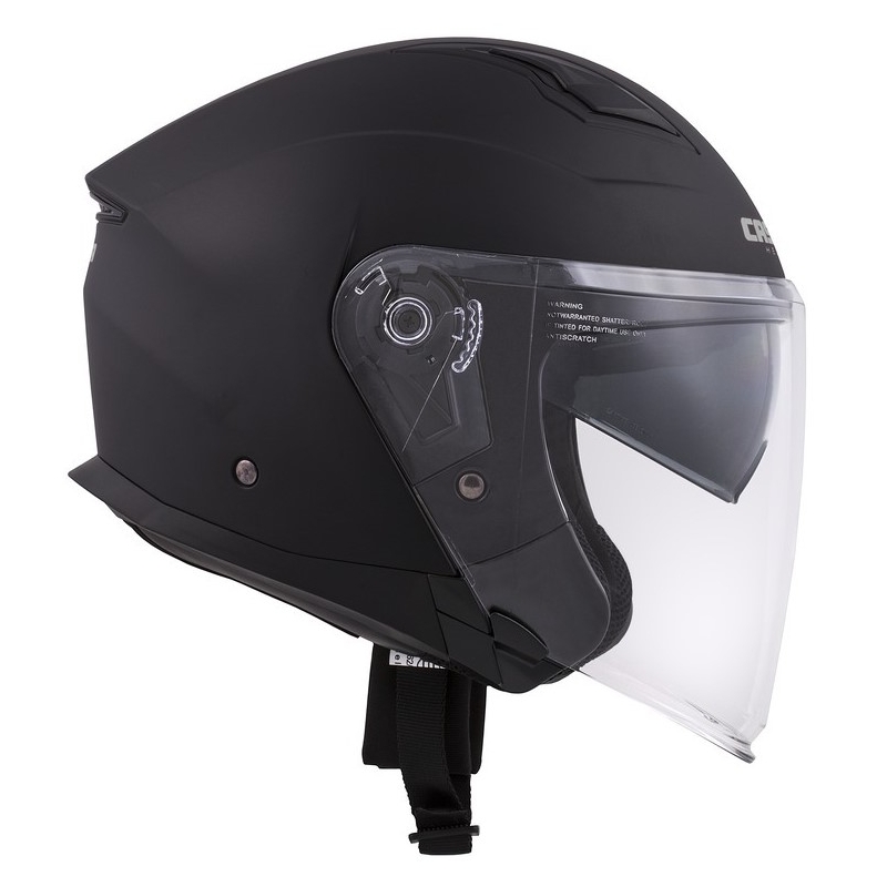 Otvorená prilba na motocykel Cassida Jet Tech čierna matná