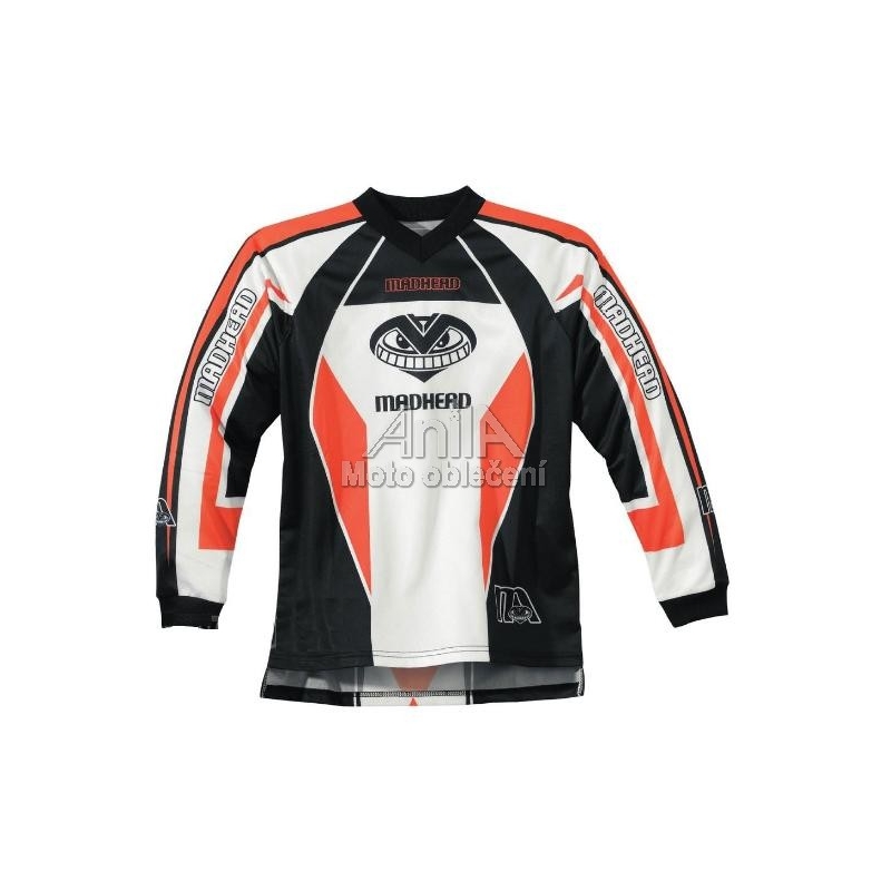 Detský MX dres Madhead-X2B oranžový
