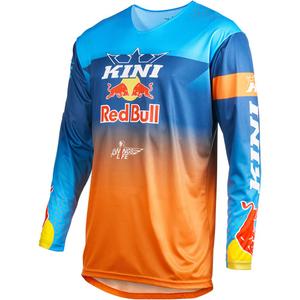 Motokrosový dres KINI Red Bull 1.0 Rallye modro-oranžový