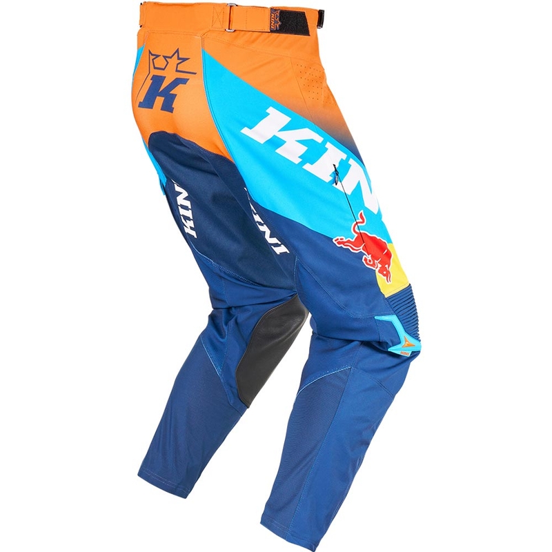Motokrosové nohavice KINI Red Bull 1.0 Rallye modro-oranžové