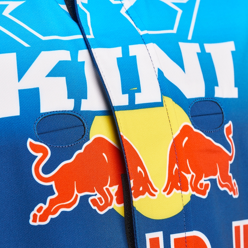 Motokrosová bunda KINI Red Bull 1.0 Rally modro-oranžová