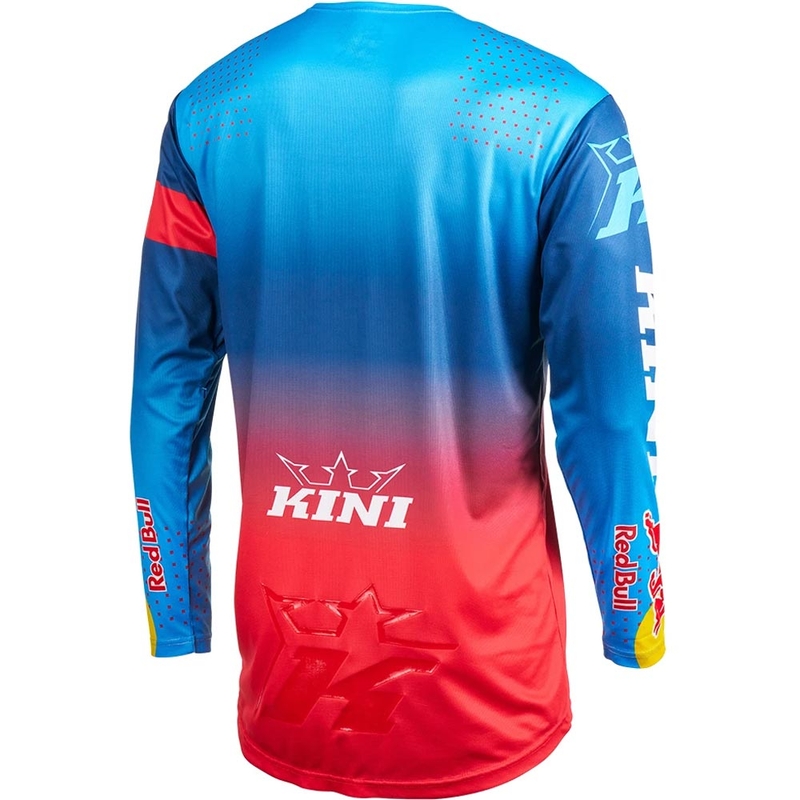Motokrosový dres KINI Red Bull 2.0 MXC modro-červený