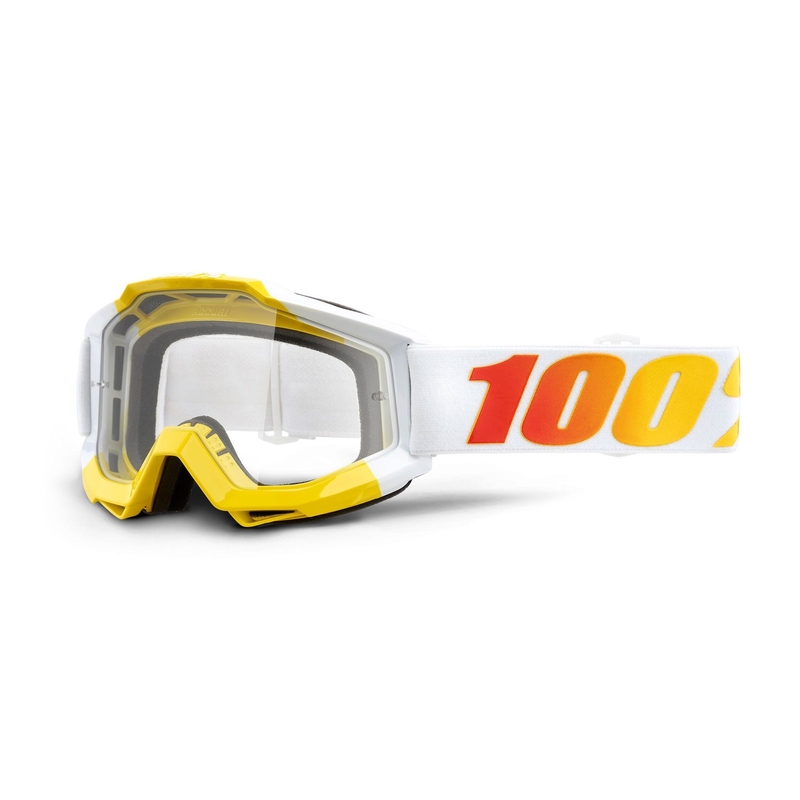 Motokrosové okuliare 100 % Accuri ASTRA (číre plexisklo)