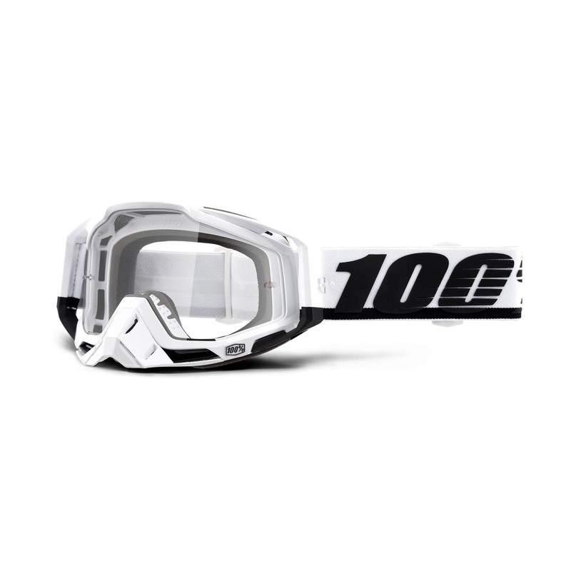 Motokrosové okuliare 100 % RACECRAFT Stuu (číre plexisklo)