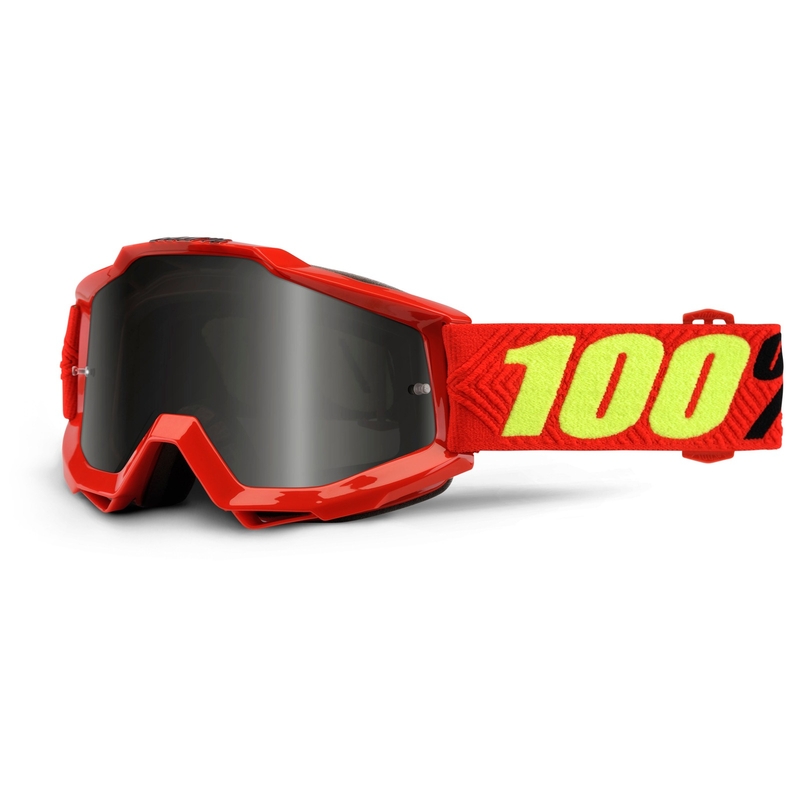 Motokrosové okuliare 100 % Accuri Sand Saarinen (tmavé + číre plexisklo)