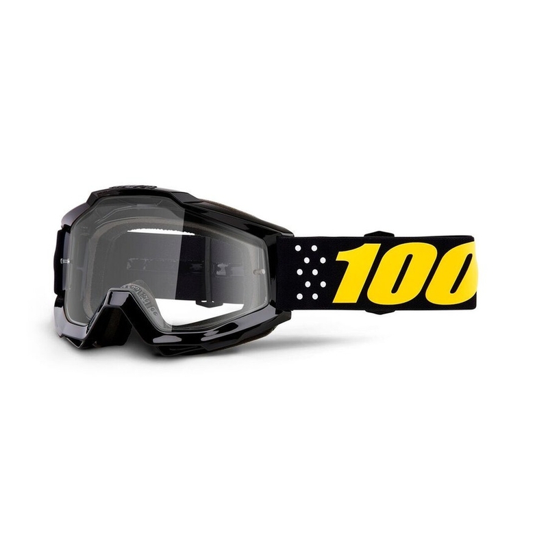 Detské motokrosové okuliare 100 % Accuri Pistol (číre plexisklo)